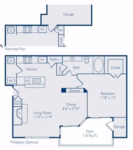 Unit 1322 1322 floor plan